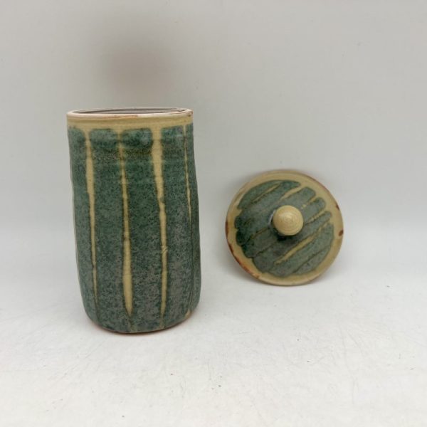 Tall Striped Jar by Margo Brown - 4115 - Image 3
