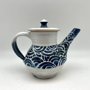 Scallop-Design Teapot by Margo Brown - 4140