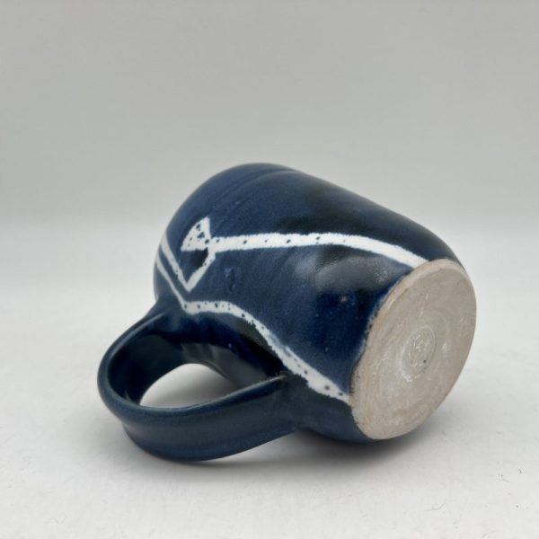 Cobalt and White Mug by Margo Brown - 4122 - Image 6