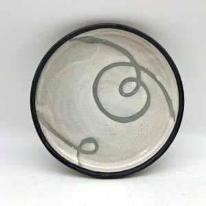 Large String-Design Plate by Margo Brown - 4380