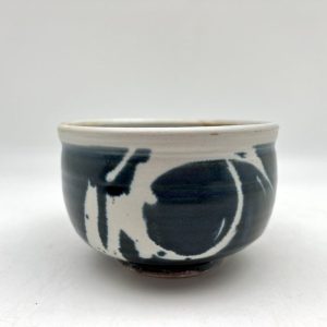 Brush-Design Bowl by Margo Brown - 4366