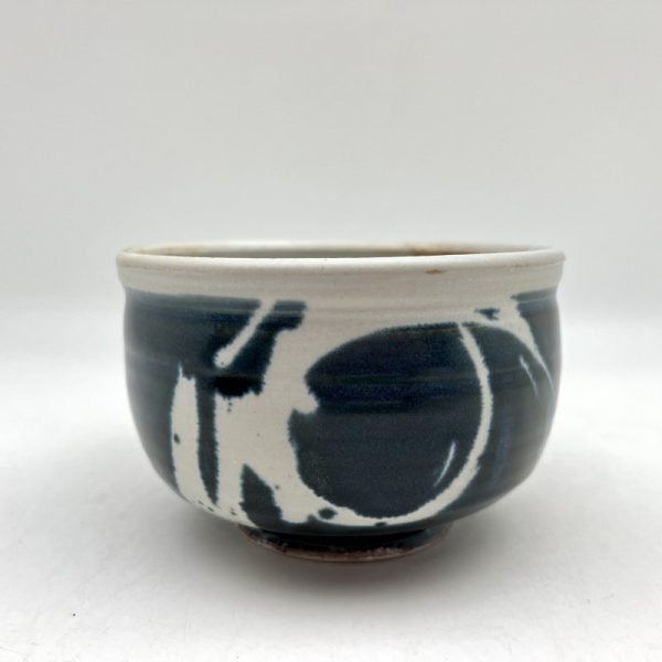 Brush-Design Bowl by Margo Brown - 4366