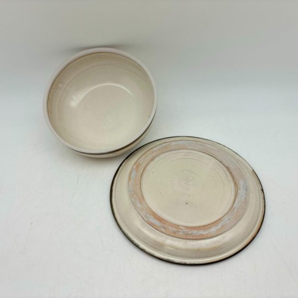 Cream Butter Dish by Margo Brown - 4419 - Image 4