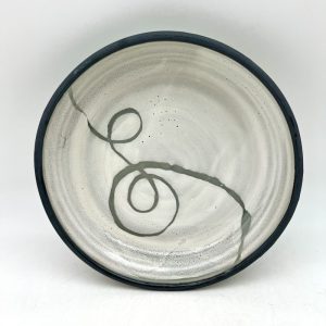 String-Design Pie Plate by Margo Brown - 4464