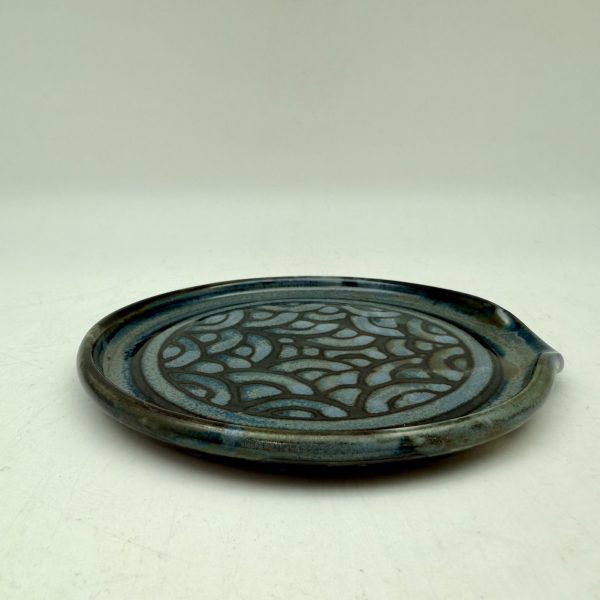 Large Scalloped Spoon Rest by Margo Brown - 4589