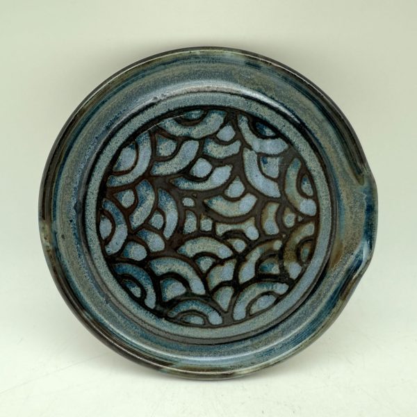 Large Scalloped Spoon Rest by Margo Brown - 4589 - Image 2