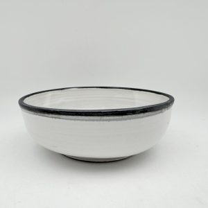 White Porcelain Bowl by Margo Brown - 7689