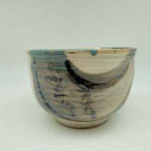 Painted Porcelain Bowl by Margo Brown - 4677