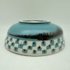 Checkered Porcelain Bowl by Margo Brown - 4683 - Image 4