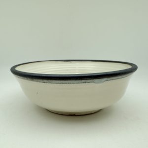 White Porcelain Bowl by Margo Brown - 4682