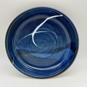 Cobalt Pie Plate by Margo Brown - 4876
