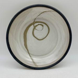 String-Design Plate by Margo Brown - 4879