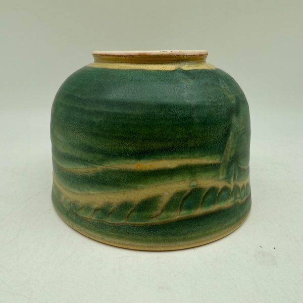 Green & Yellow Bowl by Margo Brown - 8500 - Image 4