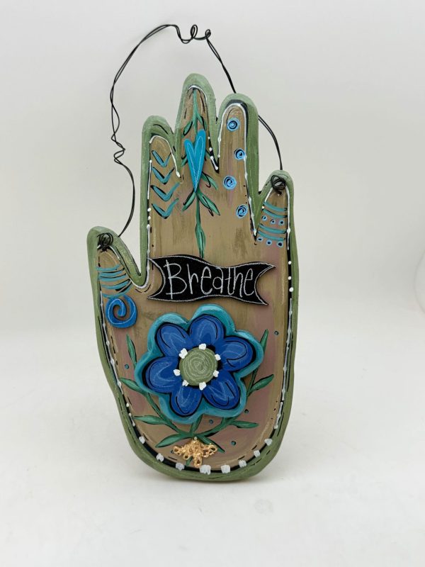 Spirit Hands Wall Hanging - Breathe