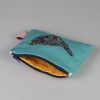 Garden Bird Embroidered Purse by Poppy Treffry - Image 3
