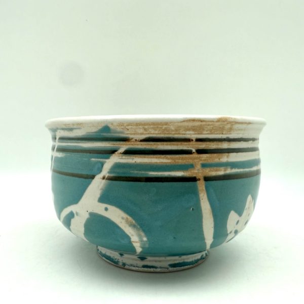 Brush-Design Bowl by Margo Brown - 5020 - Image 2