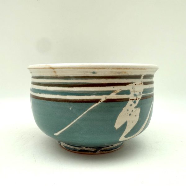 Brush-Design Bowl by Margo Brown - 5020