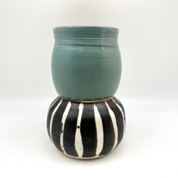 Striped Vase by Margo Brown - 4997 - Image 2