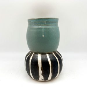 Striped Vase by Margo Brown - 4997