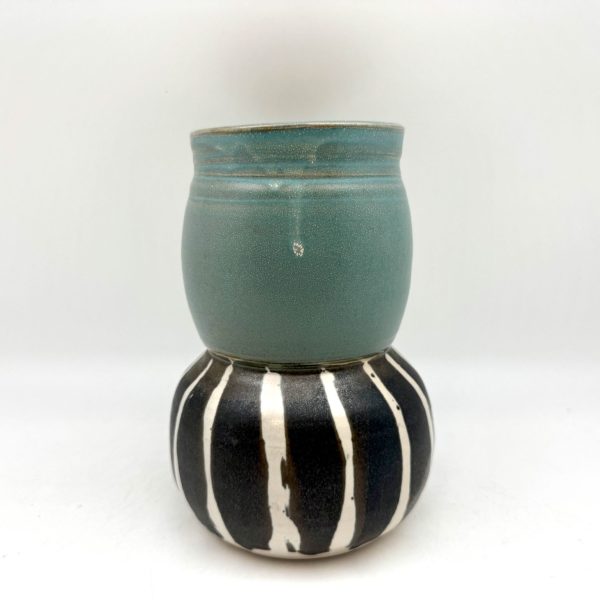 Striped Vase by Margo Brown - 4997