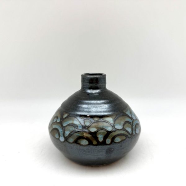 Small Scalloped Vase by Margo Brown - 5002