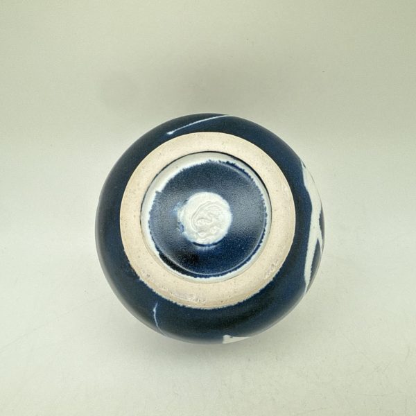 Small Brush-Design Bowl by Margo Brown - 5133 - Image 7