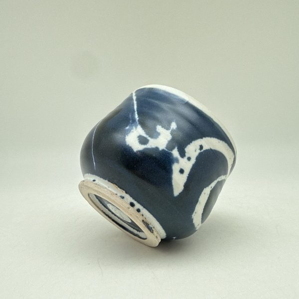Small Brush-Design Bowl by Margo Brown - 5133 - Image 4
