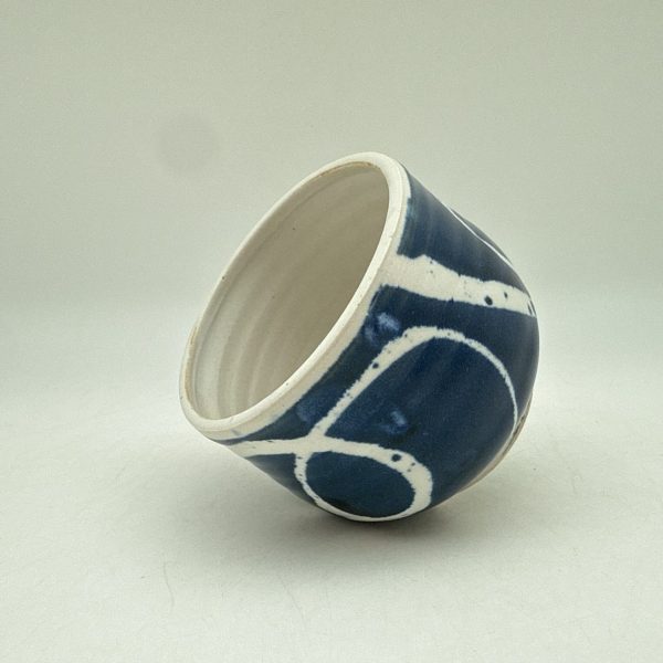 Small Brush-Design Bowl by Margo Brown - 5133 - Image 3