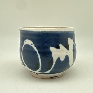 Small Brush-Design Bowl by Margo Brown - 5133