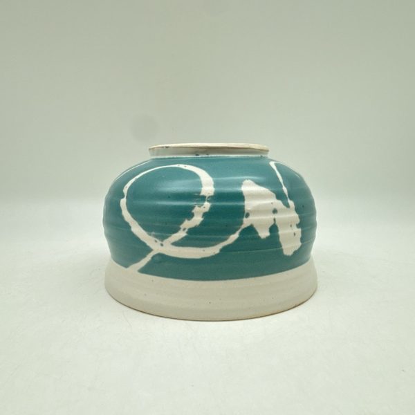 Brush-Design Bowl by Margo Brown - 5136 - Image 4