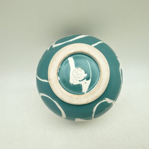 Brush-Design Bowl by Margo Brown - 5136 - Image 5
