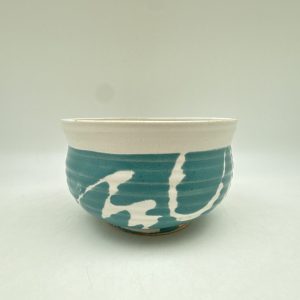 Brush-Design Bowl by Margo Brown - 5136