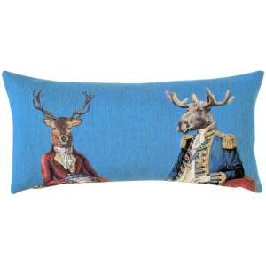 Elk & Moose Decorative Lumbar Pillow - Yapatkwa
