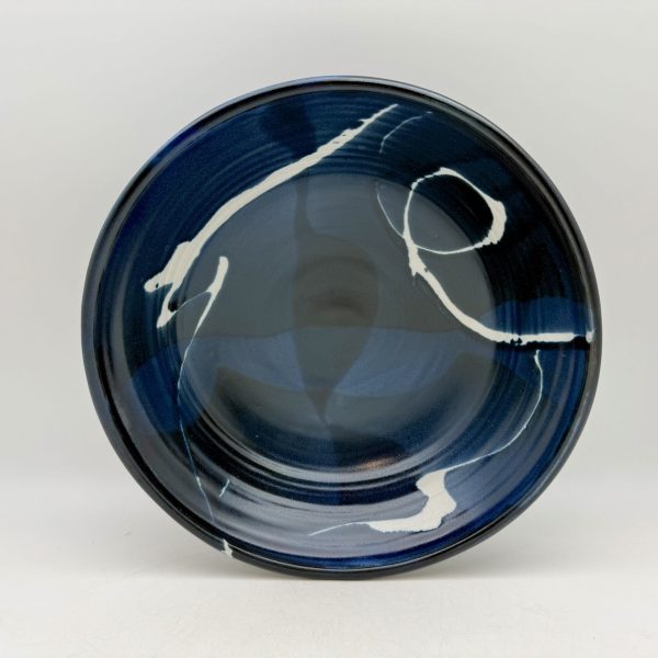 Large Brush-Design Bowl by Margo Brown - 5238 - Image 4