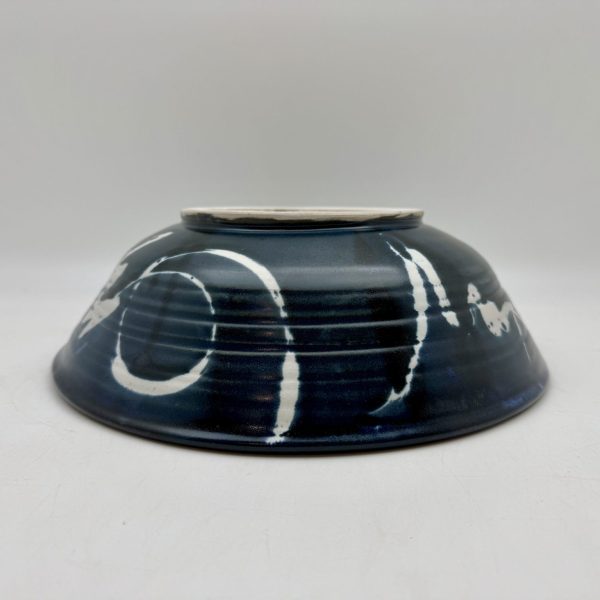 Large Brush-Design Bowl by Margo Brown - 5238 - Image 5