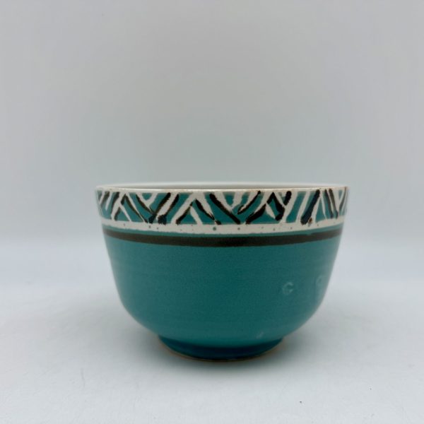 Patterned Bowl by Margo Brown -5230