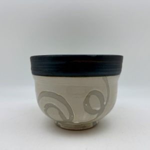 Tall String-Design Bowl by Margo Brown -5232