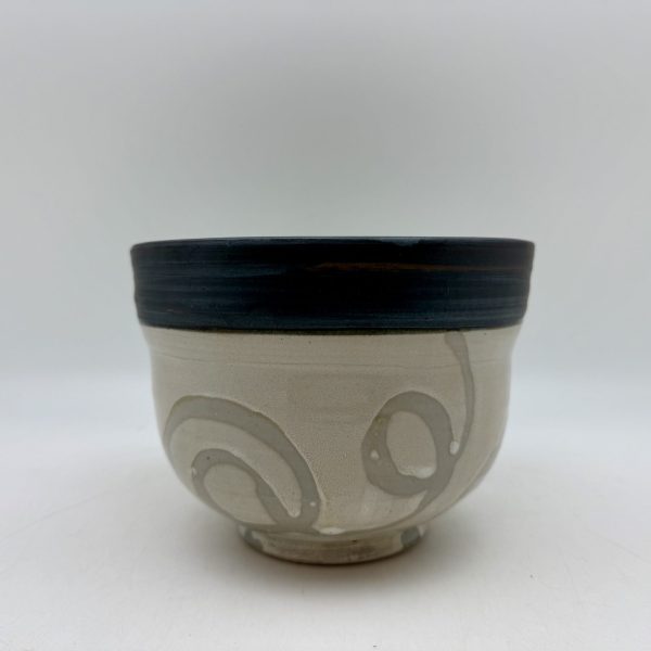 Tall String-Design Bowl by Margo Brown -5232