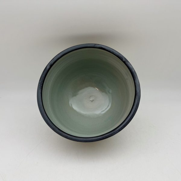 Tall String-Design Bowl by Margo Brown -5232 - Image 3
