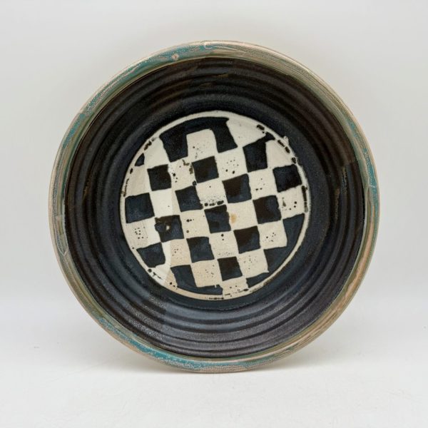 Checkered Pie Plate by Margo Brown - 5170