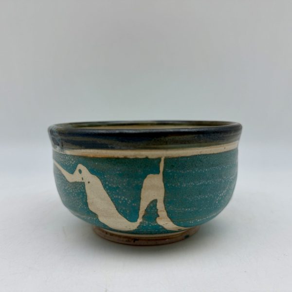 Brush-Design Bowl by Margo Brown -5215 - Image 2