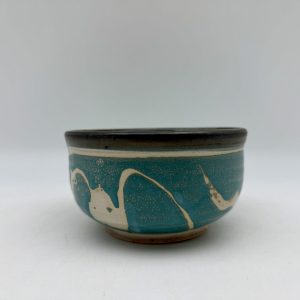 Brush-Design Bowl by Margo Brown -5215