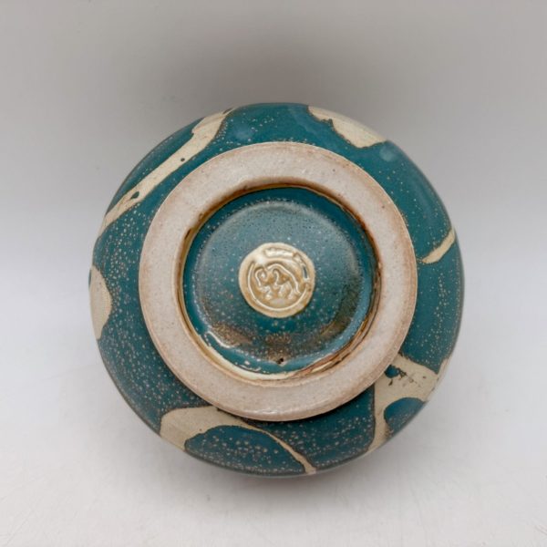Brush-Design Bowl by Margo Brown -5215 - Image 6