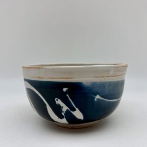 Brush-Design Bowl by Margo Brown -5218
