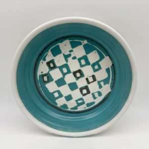 Checkered Pie Plate by Margo Brown - 5308