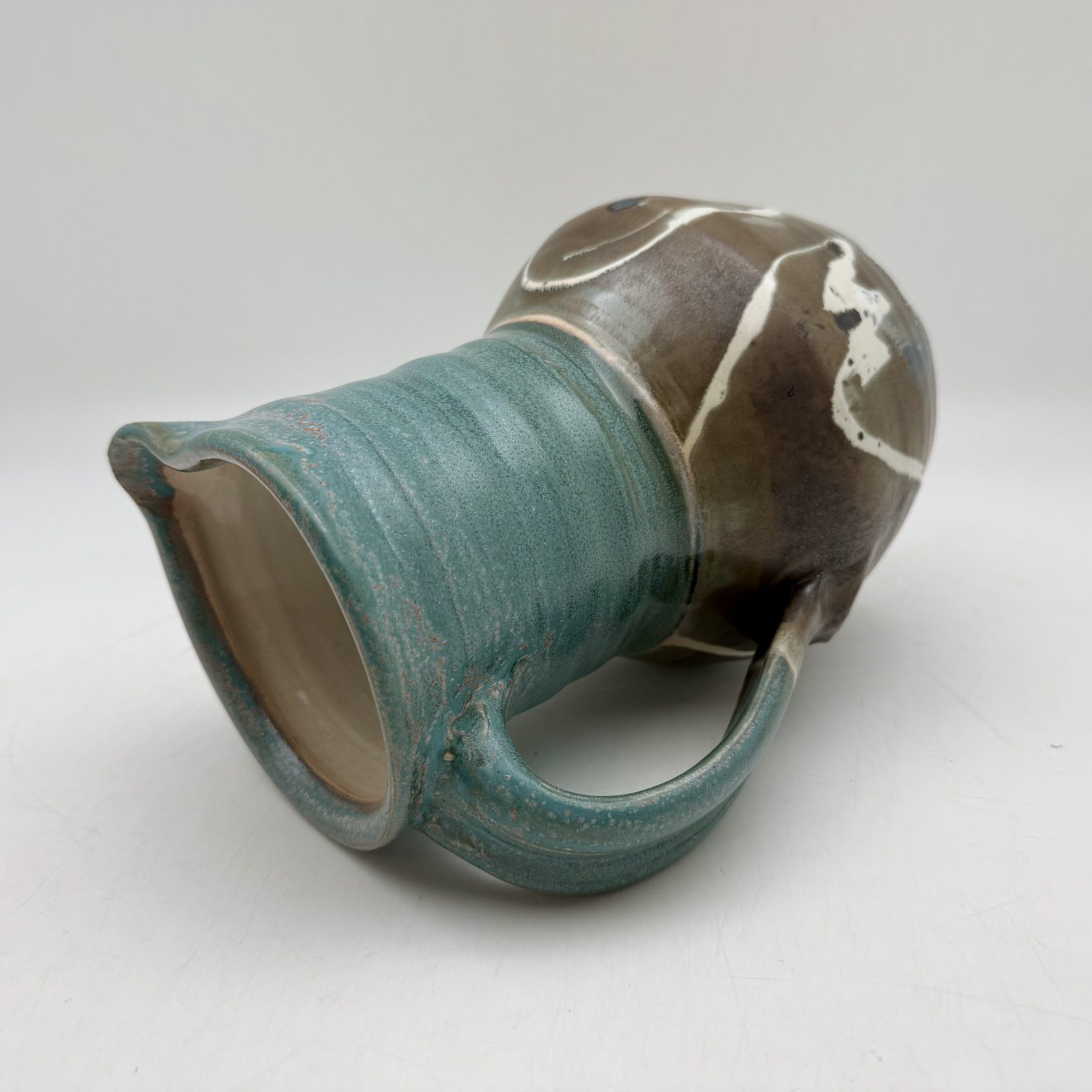 Brush-Design Pitcher by Margo Brown - 5269 - Image 4