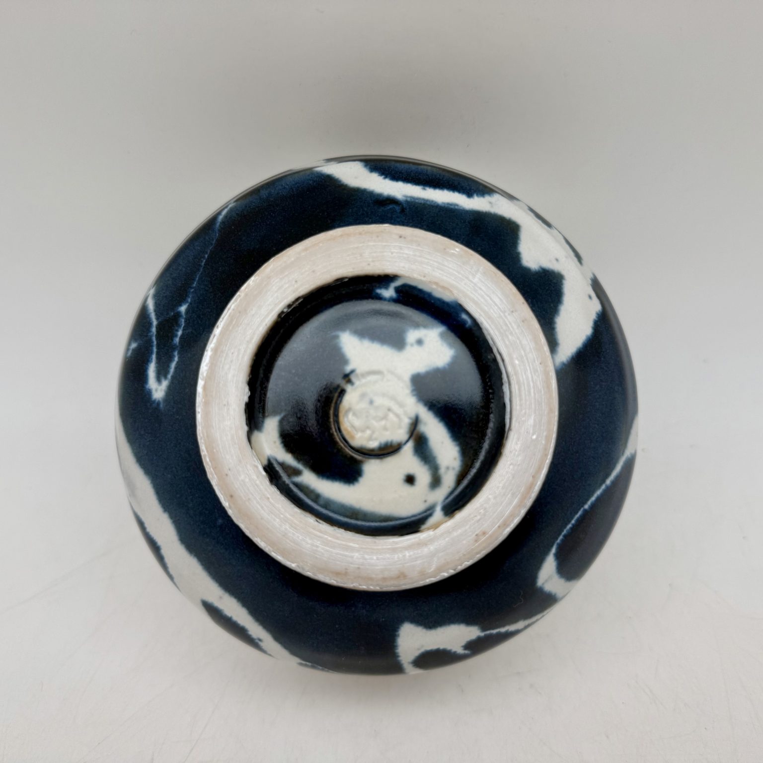 Brush-Design Bowl by Margo Brown -5332 - Image 6