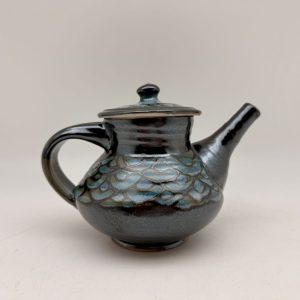 Scallop-Design Teapot by Margo Brown - 5583