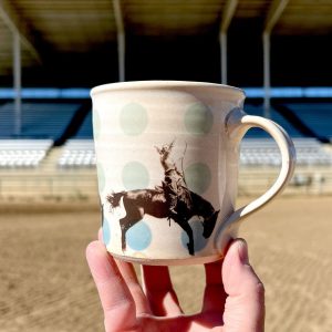 Cowgirl Mug by Stephen Mullins
