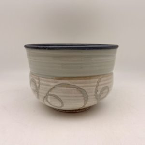 Tall String-Design Bowl by Margo Brown -5753